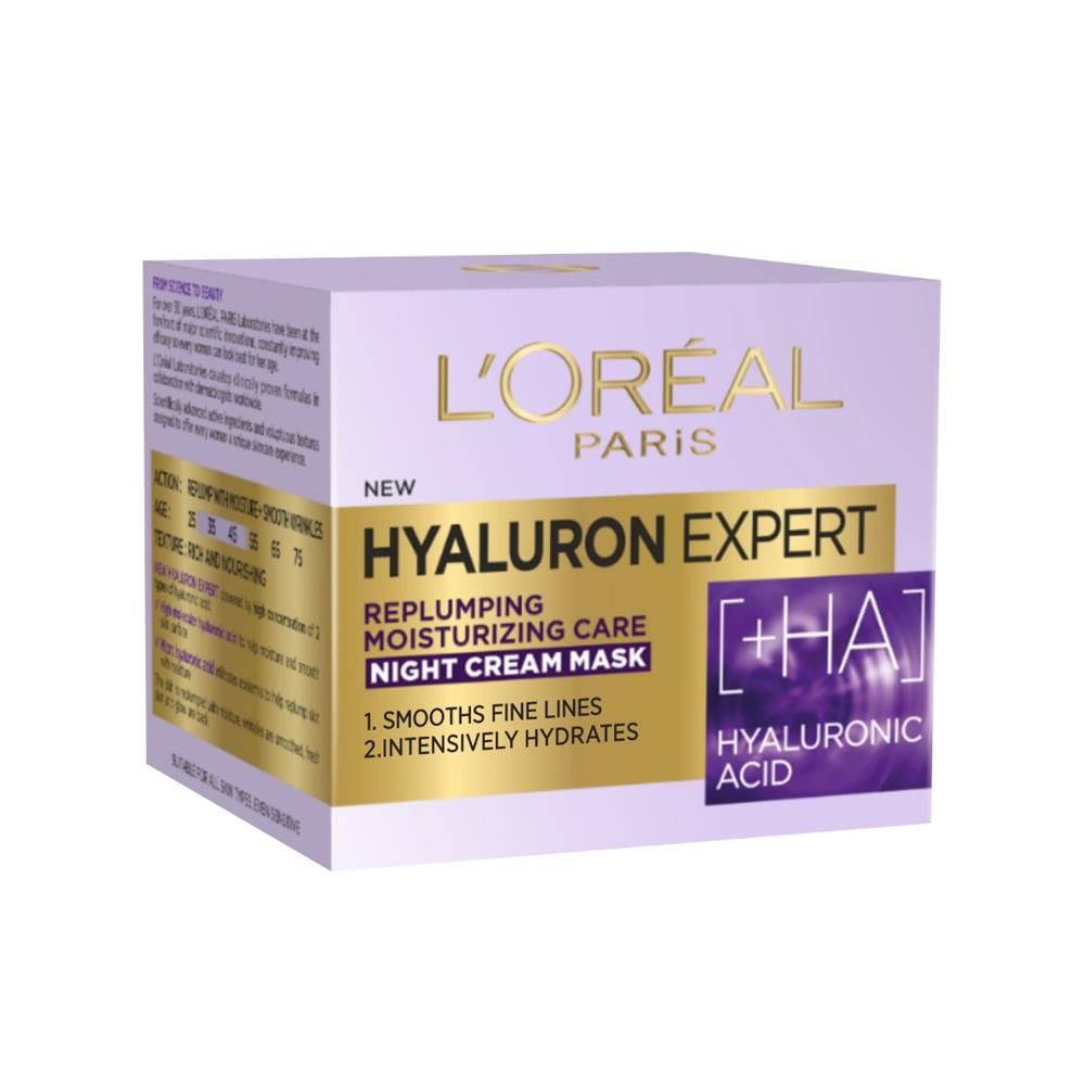 Loreal Hyaluron Expert SPF 20 Night Cream Mask 50ml | Pakistan image 0