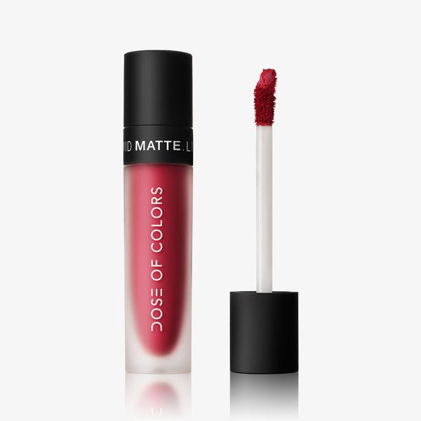 Dose of Colors - Liquid Matte Lipstick - Merlot image