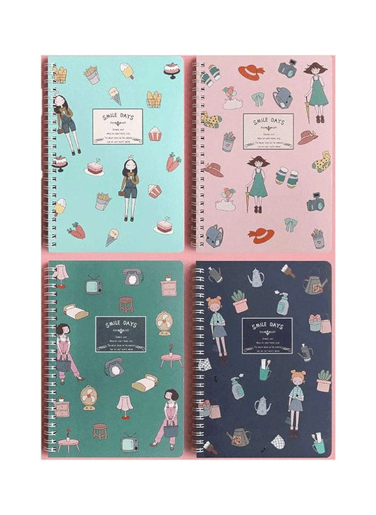 DIANDIAN Notebook Journal Spiral Notebook Ruled A5 image 0