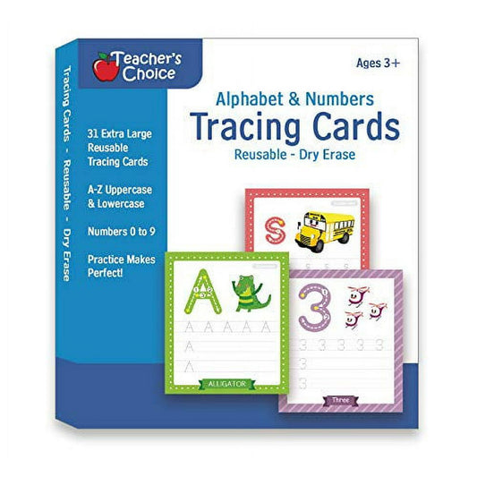 Apostrophe Games - Alphabet & Number Tracing Cards image 0