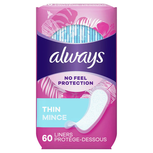 Always - No Feel Protection - 60 Liners image 0