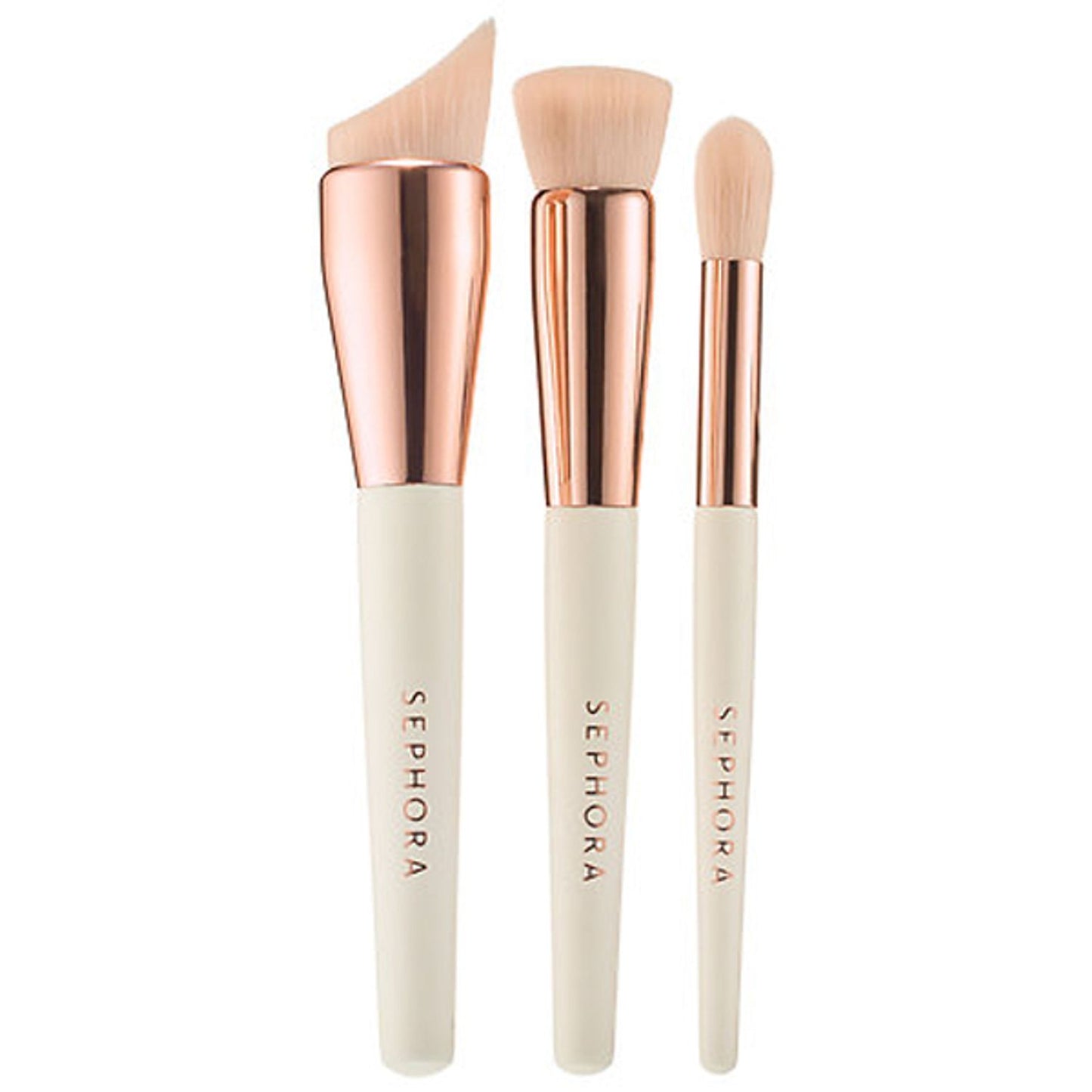 SEPHORA - Limited Edition Glow & Highlight Brush Set of 3 (without bag) | Pakistan image 2