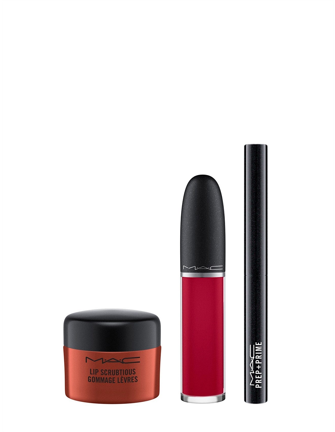 MAC Shiny Pretty Things Sweet Scrub Set Red Velvet | Pakistan image 1