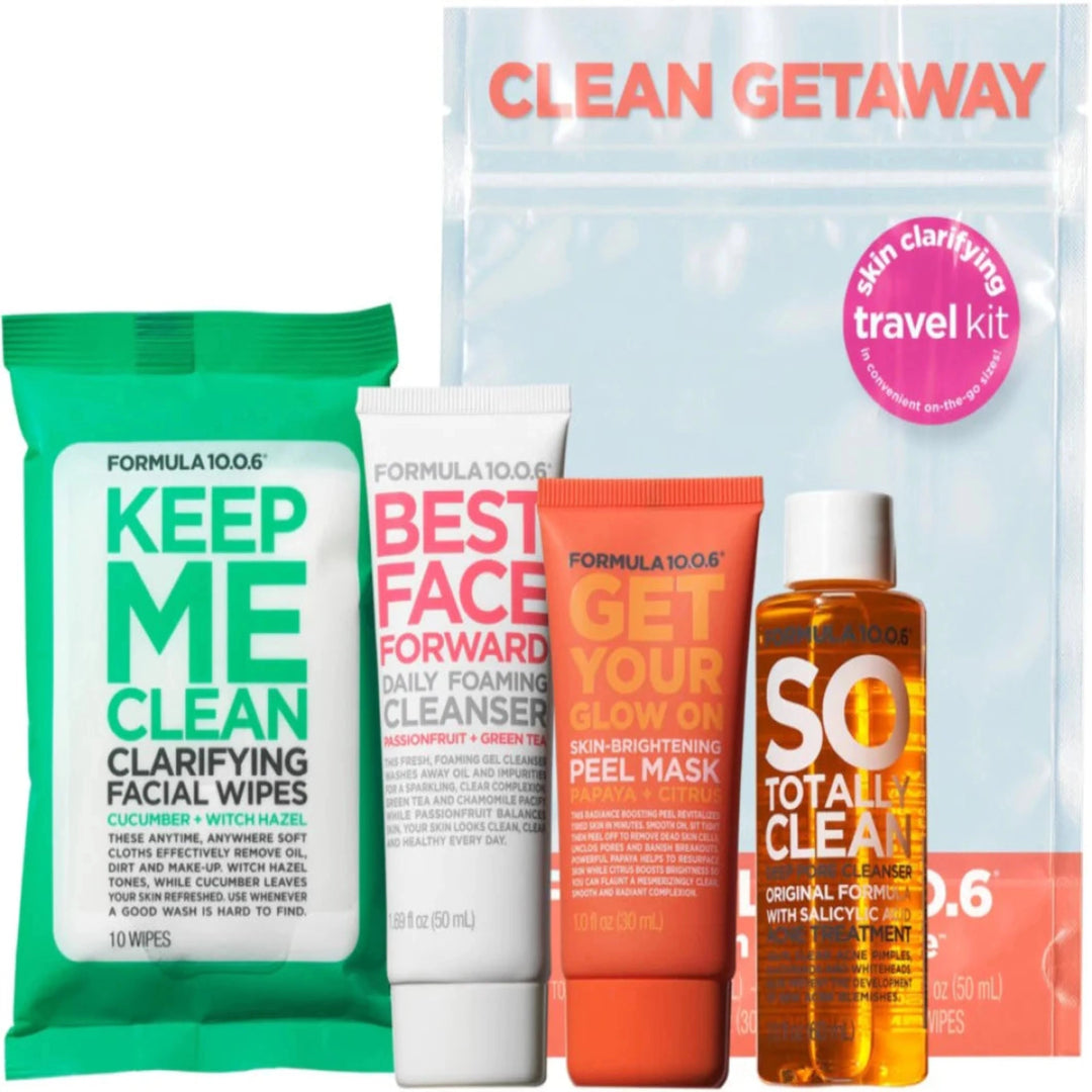 Formula 10.0.6 - Clean Getaway Skin Clarifying Travel Kit image 0