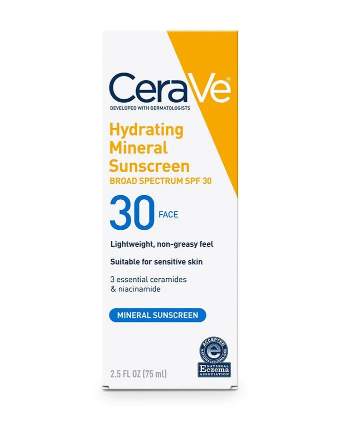 CeraVe - Hydrating Mineral Sunscreen - SPF30 - Face image 2