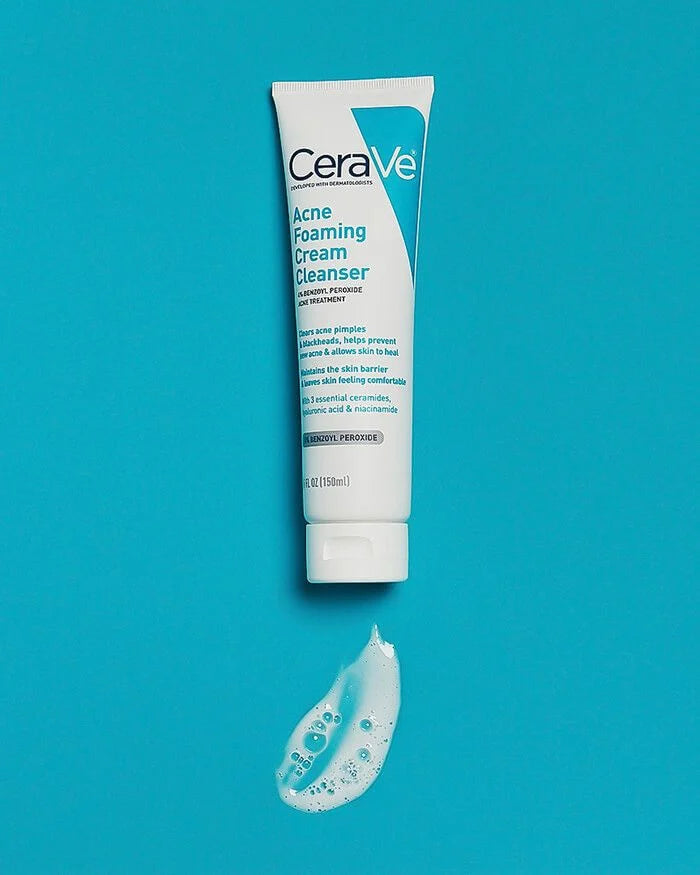 CeraVe - Acne Foaming Cream Cleanser - 5oz image 5