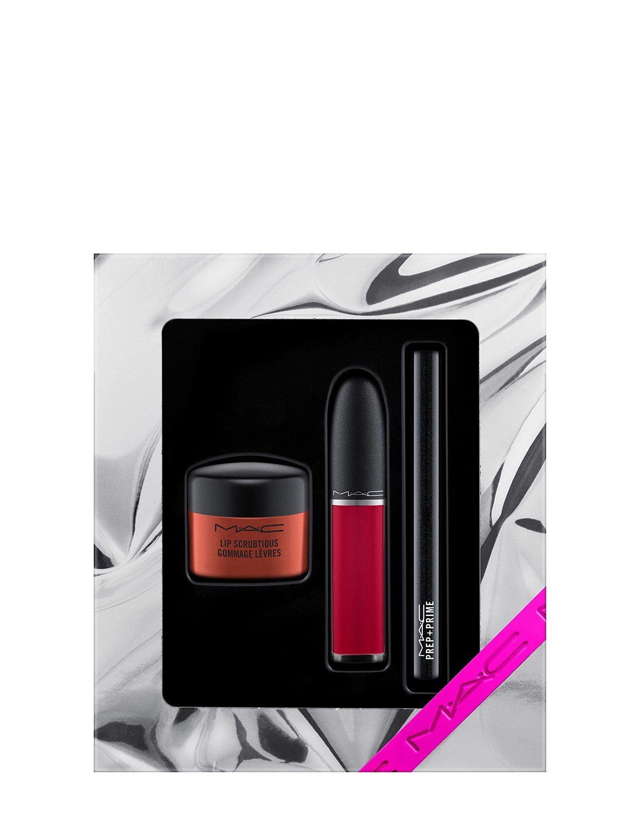 MAC Shiny Pretty Things Sweet Scrub Set Red Velvet | Pakistan image 0