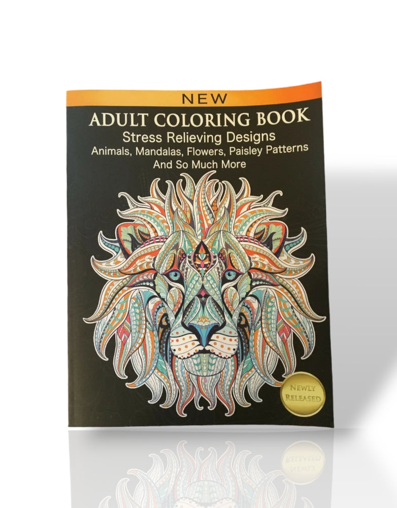 Adult Coloring Book: Stress Relieving Designs - Coloring Book for Adults image 0