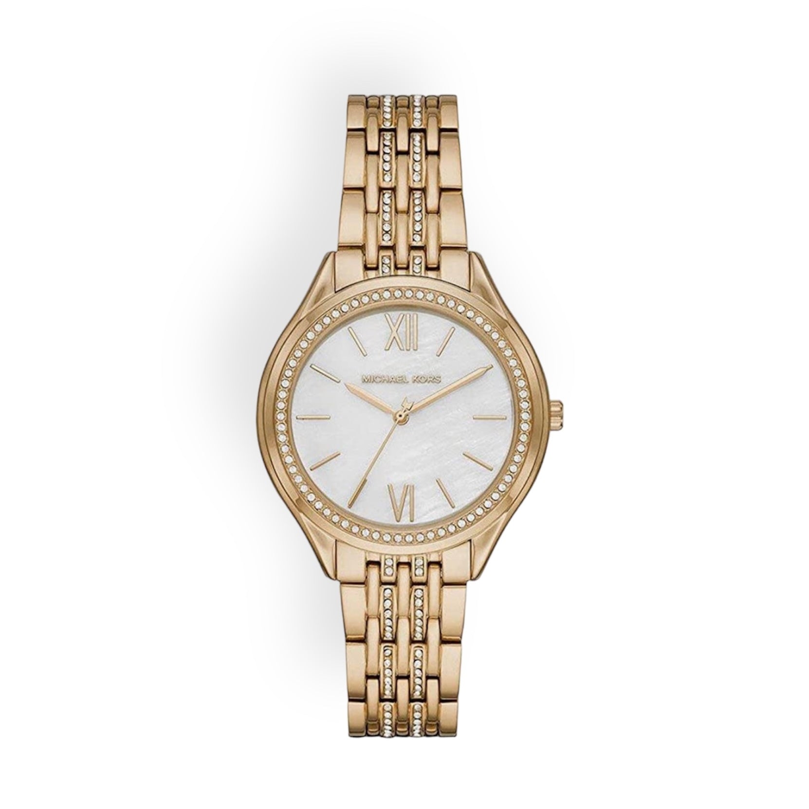 Michael Kors - Mindy Three Hand Gold Tone Alloy Watch image 0