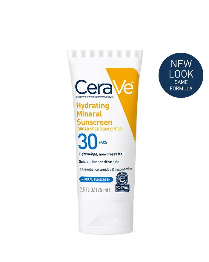 CeraVe - Hydrating Mineral Sunscreen - SPF30 - Face image 0