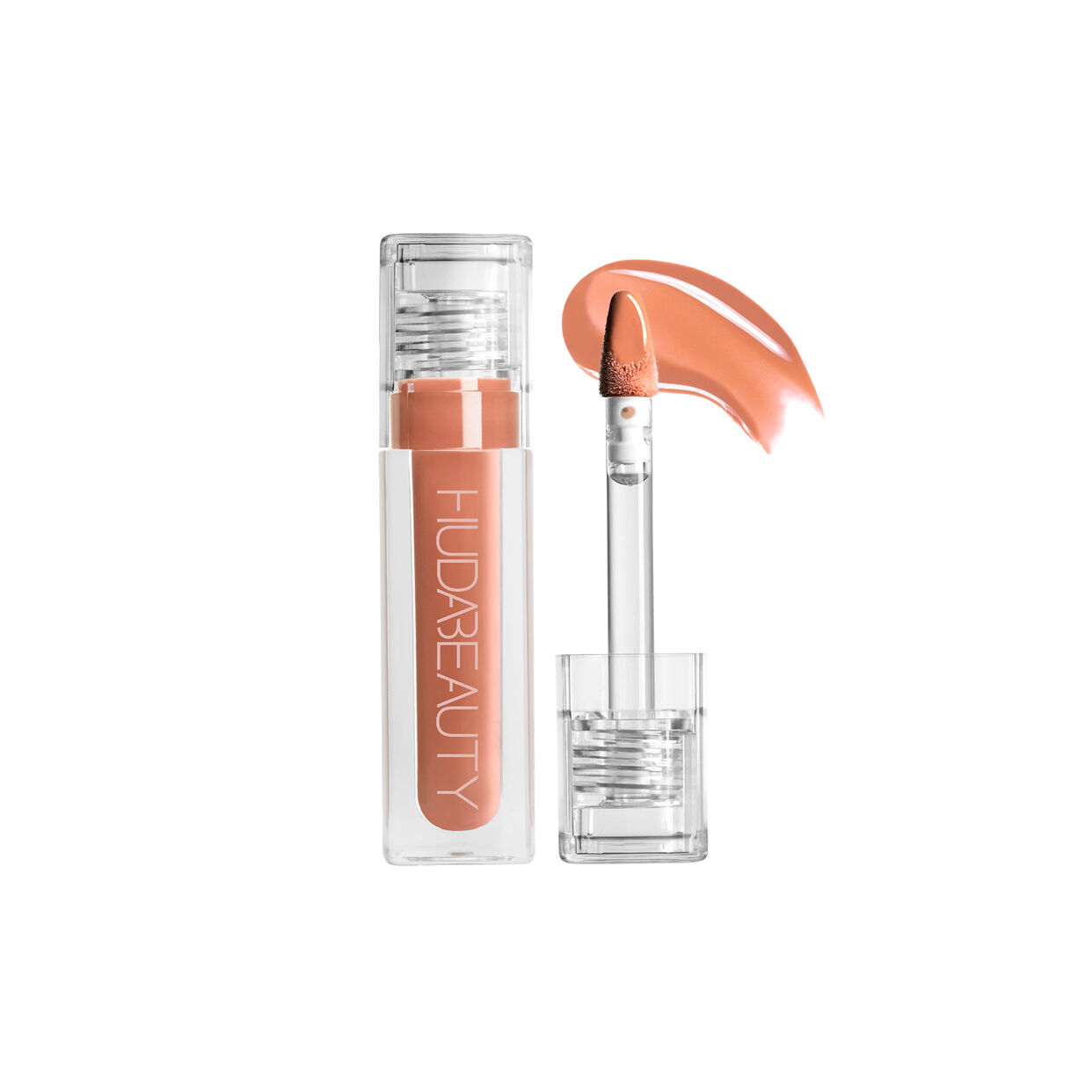 Huda Beauty - FAUX FILLER Extra Shine Lip Gloss - Honey image