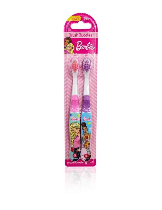 Brush Buddies Barbie' Toothbrush 2 pack image 0