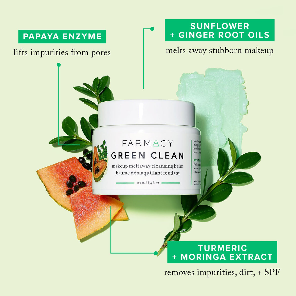 Farmacy Beauty - Green Clean Cleansing Balm - 100ml image 4