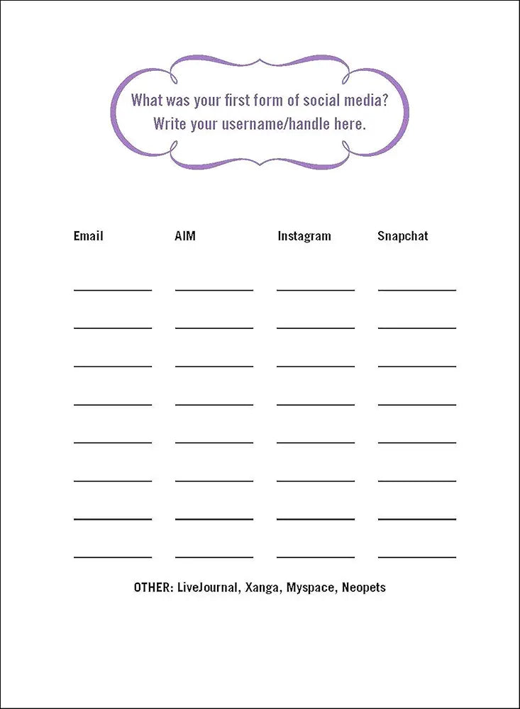 Fill Me in: Part Journal, Part Game, All Yours image 3