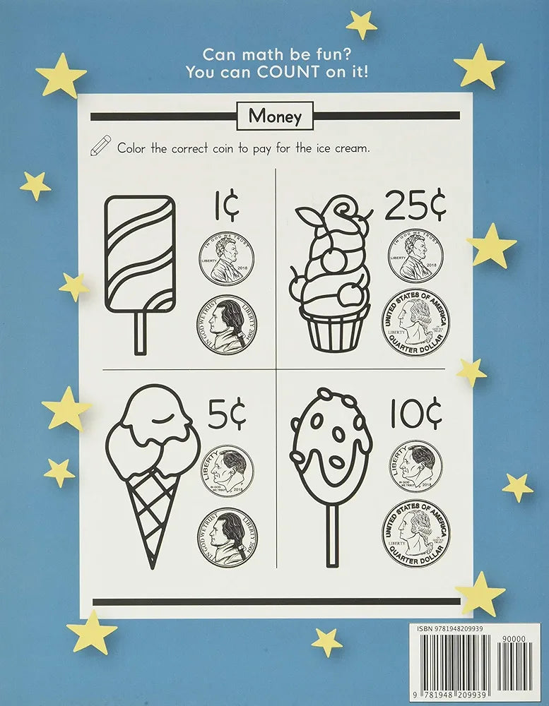 Modern Kid Press - Kindergarten Math Workbook: Kindergarten and 1st Grade Workbook image 5