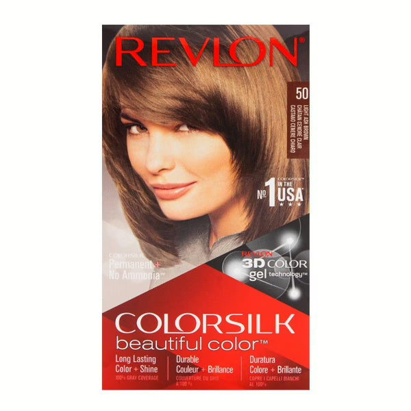 Revlon - Colorsilk 50 Light Ash Brown Hair Color image 0
