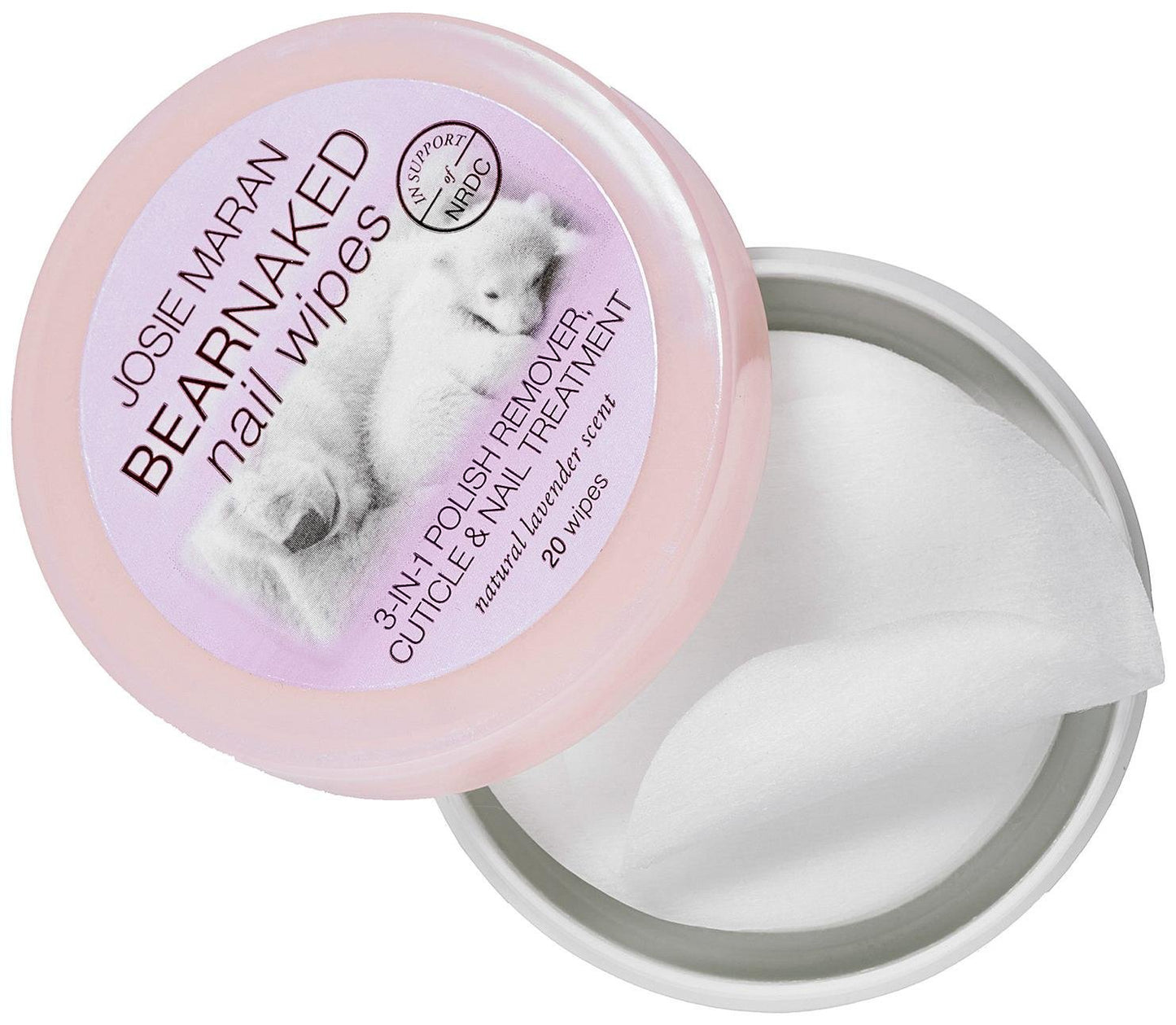Josie Maran - Bear Naked Nail Wipes image 0