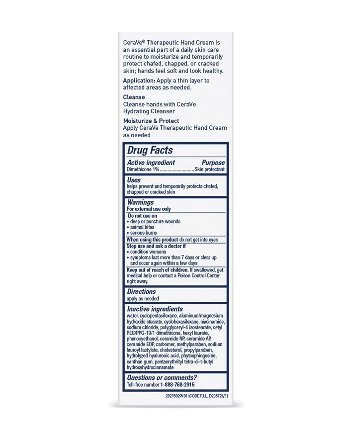 CeraVe - Therapeutic Hand Cream image 2