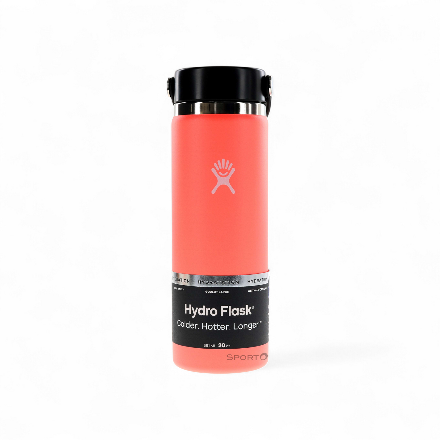 Hydro Flask 20oz Wide Mouth 591ml Thermos Bottle | Pakistan - Hibiscus image