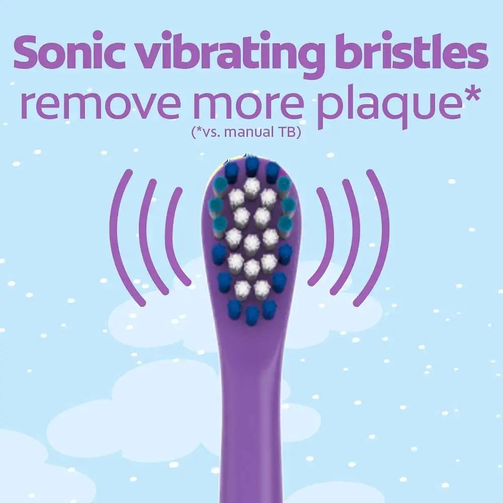 Colgate Battery Operated Electric Toothbrush for Kids Ages 3+, Extra Soft, Unicorn image 3