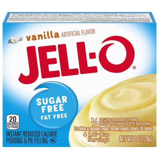Jell-O - Sugar Free Vanilla Instant Pudding Mix image 0