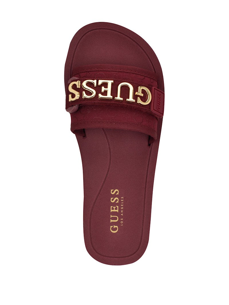 Guess - Peers Logo Slide Sandals US 8 | Pakistan image 0