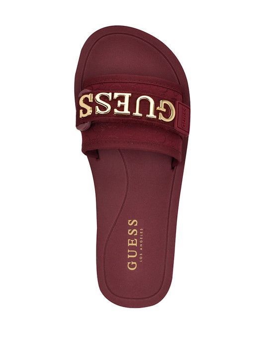 Guess - Peers Logo Slide Sandals US 8 | Pakistan image 0