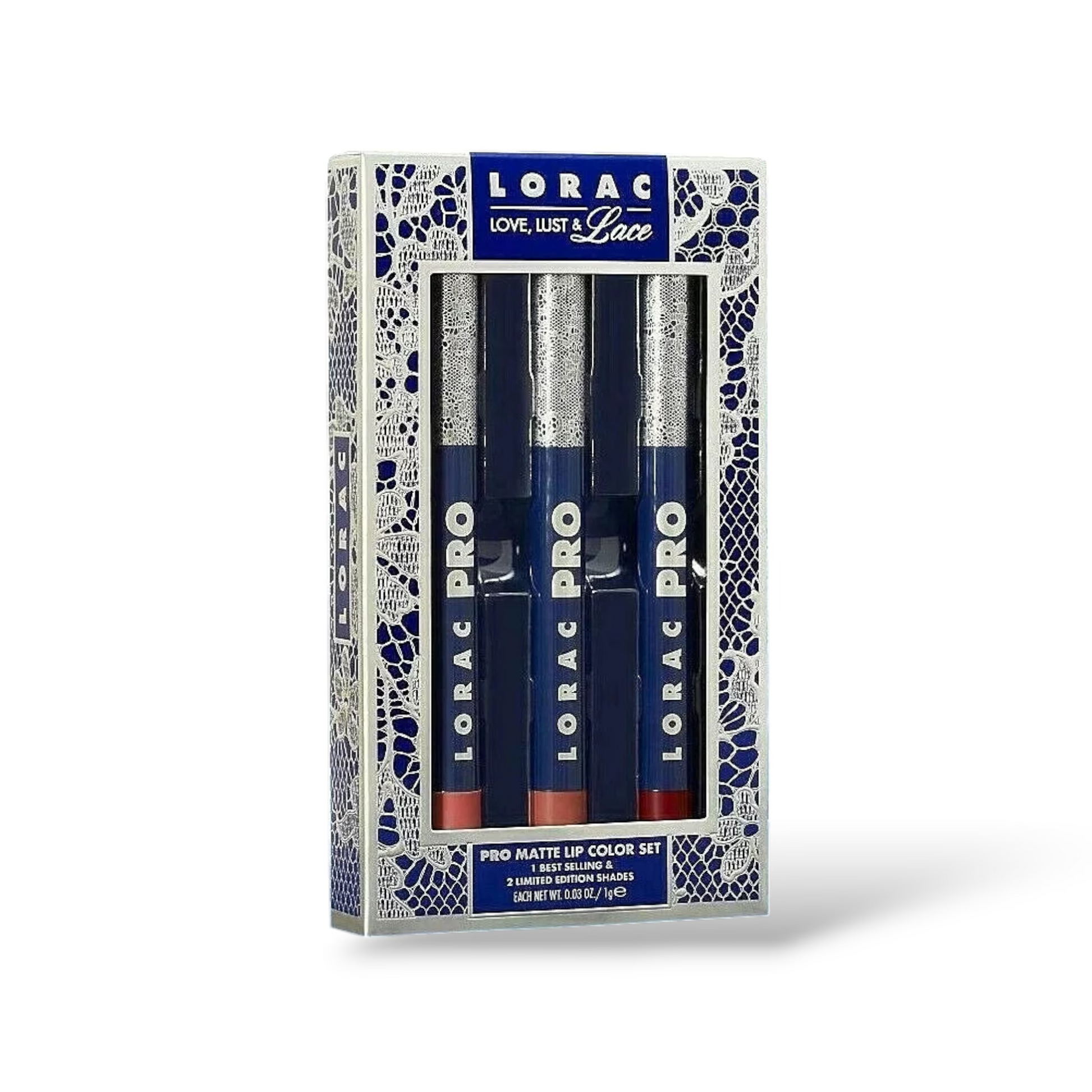 LORAC - Love, Lust & Lace Pro Matte Lip Color Set image 0