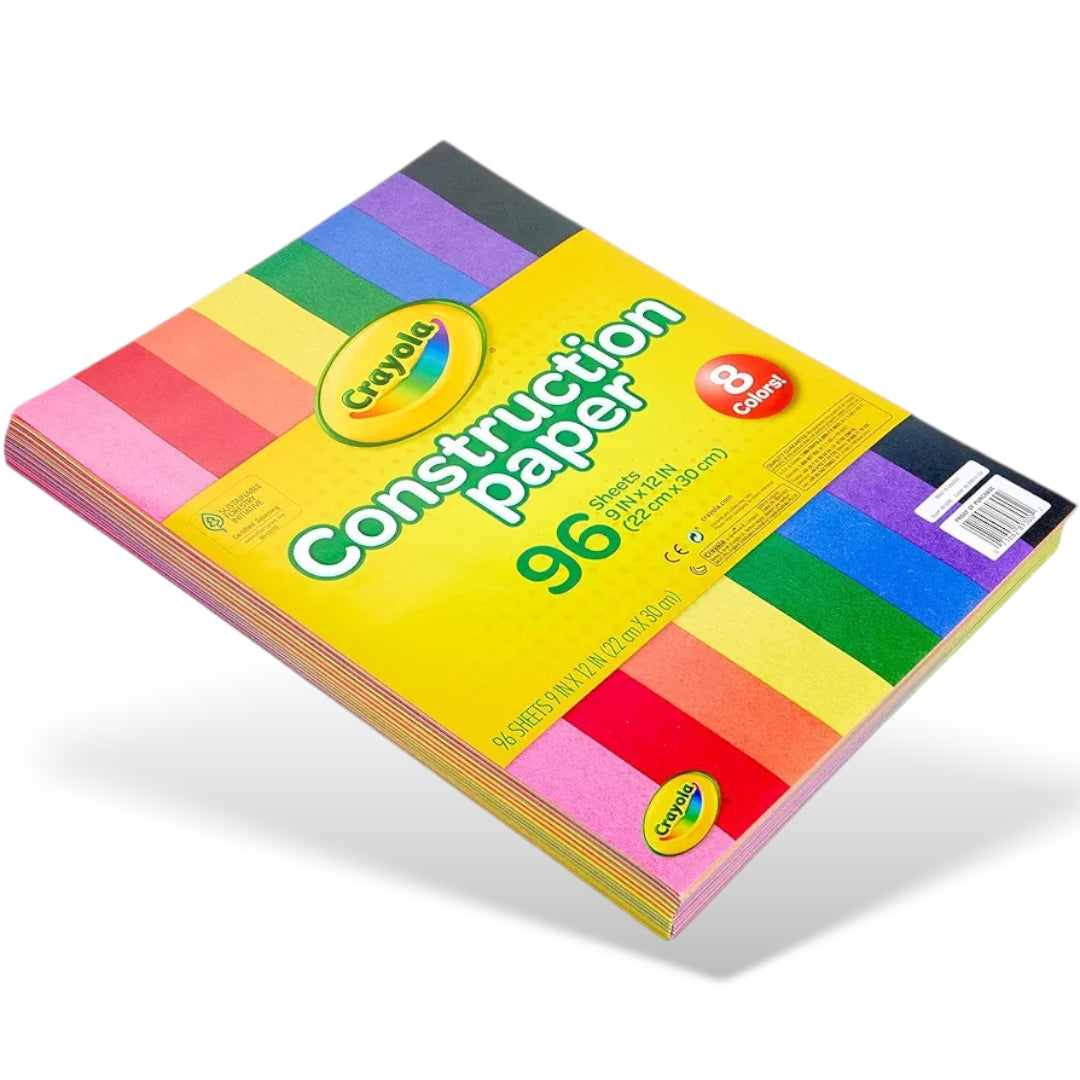 Crayola - Construction Paper 96 Sheets image 0