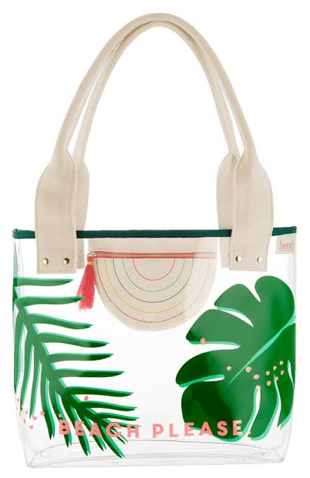 Benefit Cosmetics - Beach Please Hoola Clear Tote Bag image 0