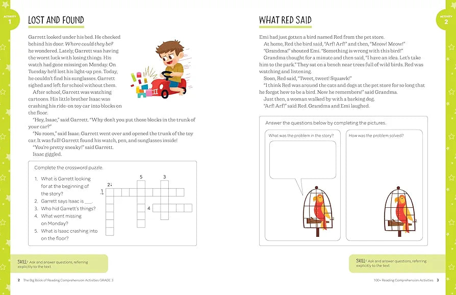 Hannah Braun - The Big Book of Reading Comprehension Activities, Grade 3 image 5