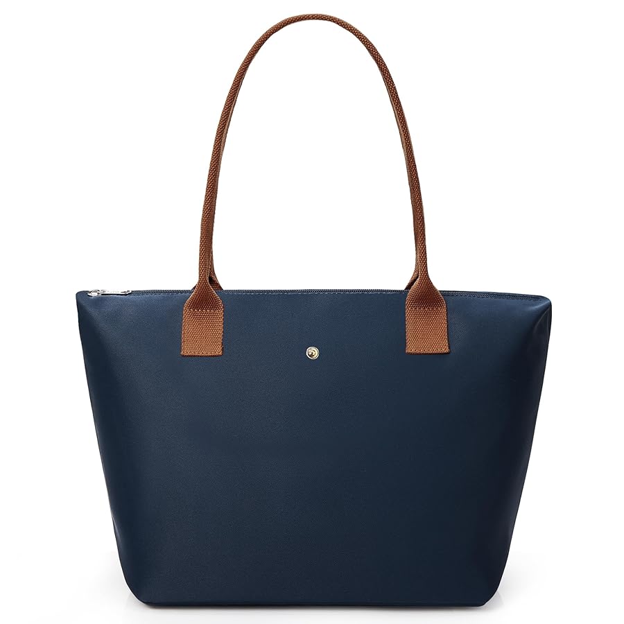 KALIDI - Tote Bag for Women Nylon Top-Handle Purse,Shoulder Hobo handBag with Zipper Leisure Foldable Weekend image 0