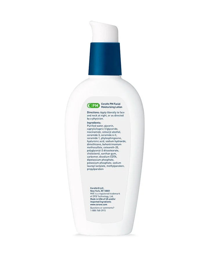 CeraVe - PM Facial Moisturizing Lotion image 1