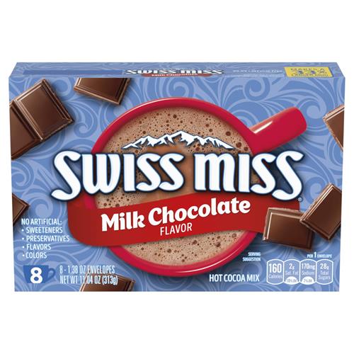 Swiss Miss - Milk Chocolate Flavour - Hot Cocoa Mix image 0