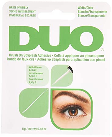 DUO Brush On Striplash Adhesive – White/Clear 5g image 2