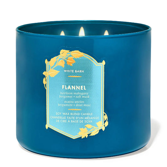 White Barn Candle - Flannel image 0