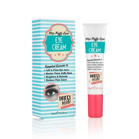 Dirty Works - Stop Puffy Eyes Eye Cream - 15ml image 0