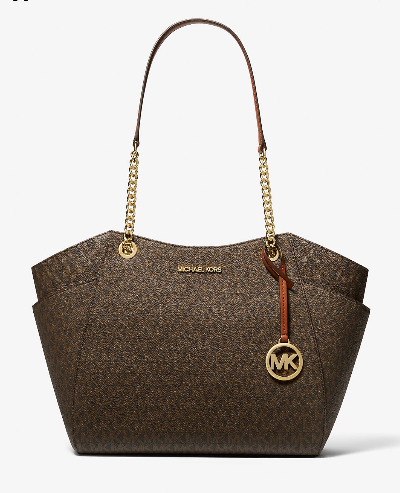 Michael Kors - Jet Set Large Signature Logo Shoulder Bag image 0