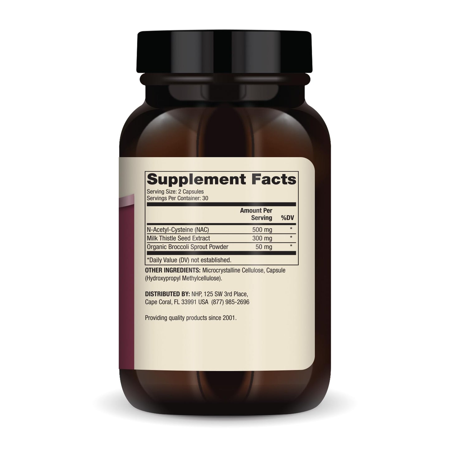 Dr. Mercola NAC with Milk Thistle - with Antioxidant image 1