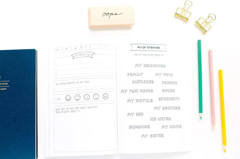 Modern Kid Press - The 3 Minute Gratitude Journal for Kids image 4