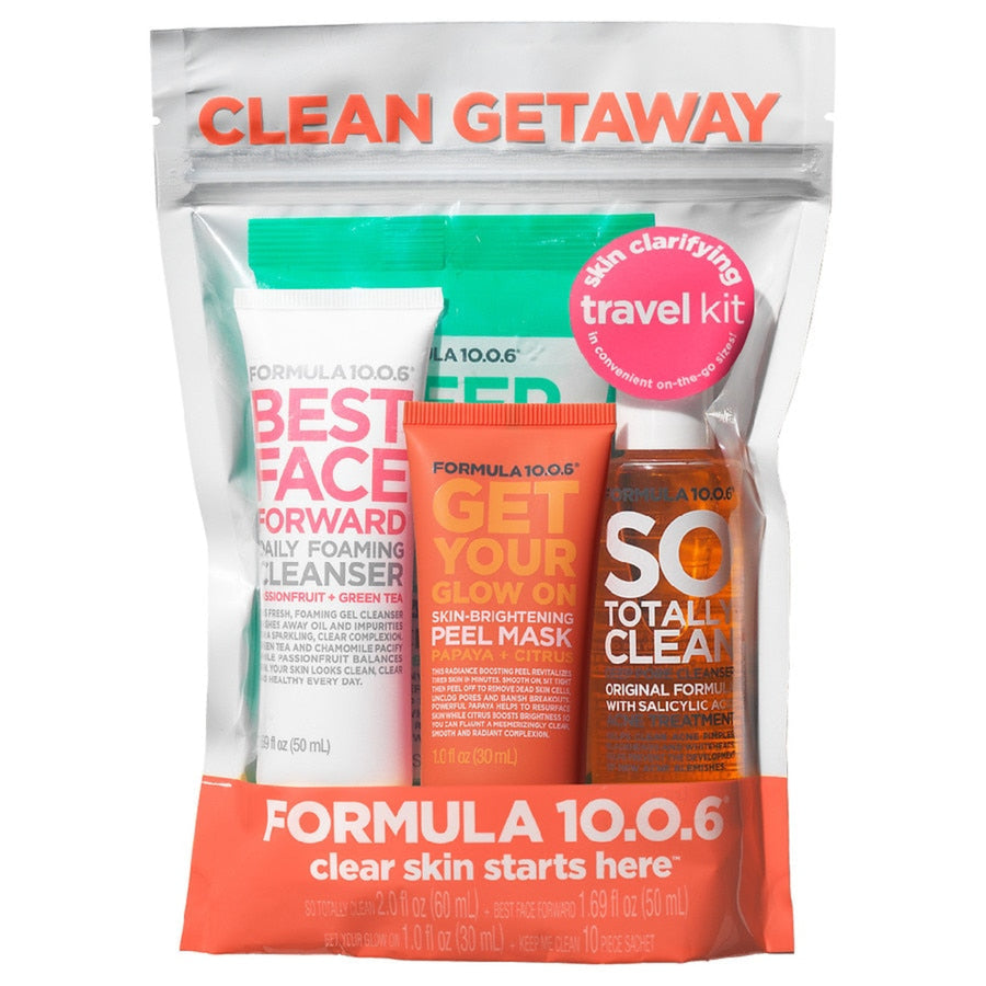 Formula 10.0.6 - Clean Getaway Skin Clarifying Travel Kit image 1