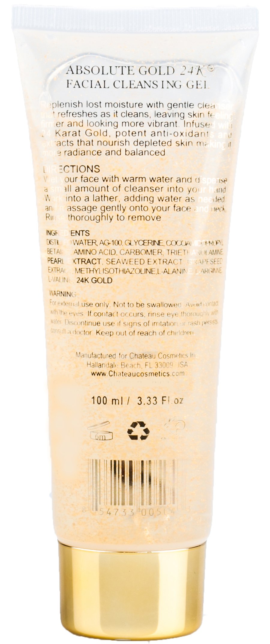 Chateau Skin Care - Absolute Gold 24K Cleanser image 3