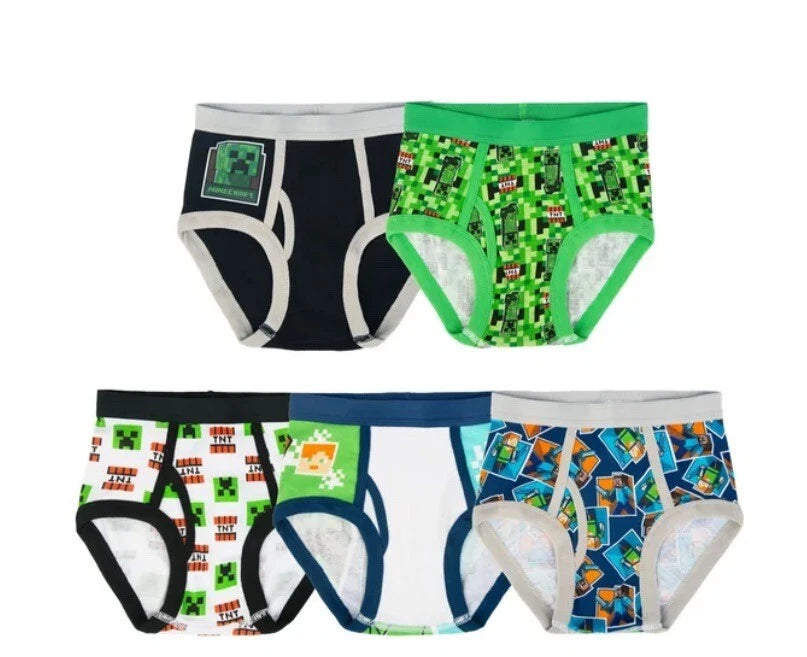 Minecraft Underwear - Pack of 5 image 0