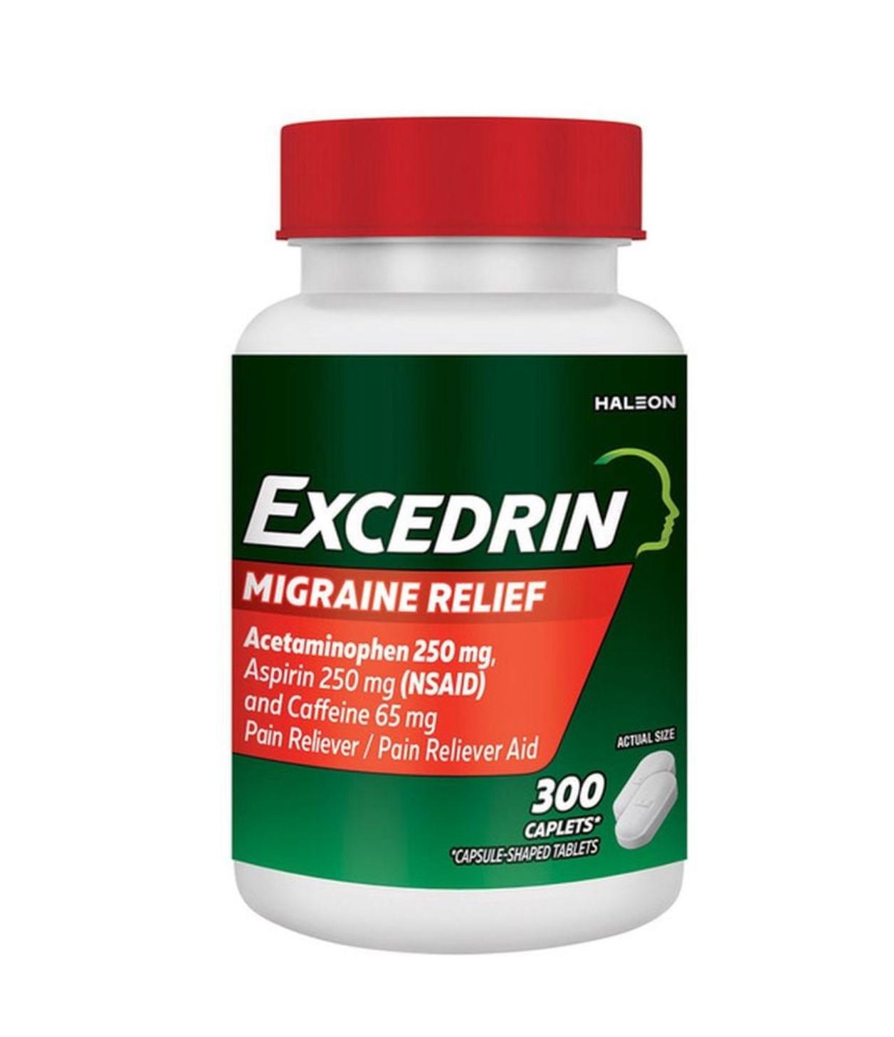 Excedrin - Migraine Relief - 300 Caplets image 0