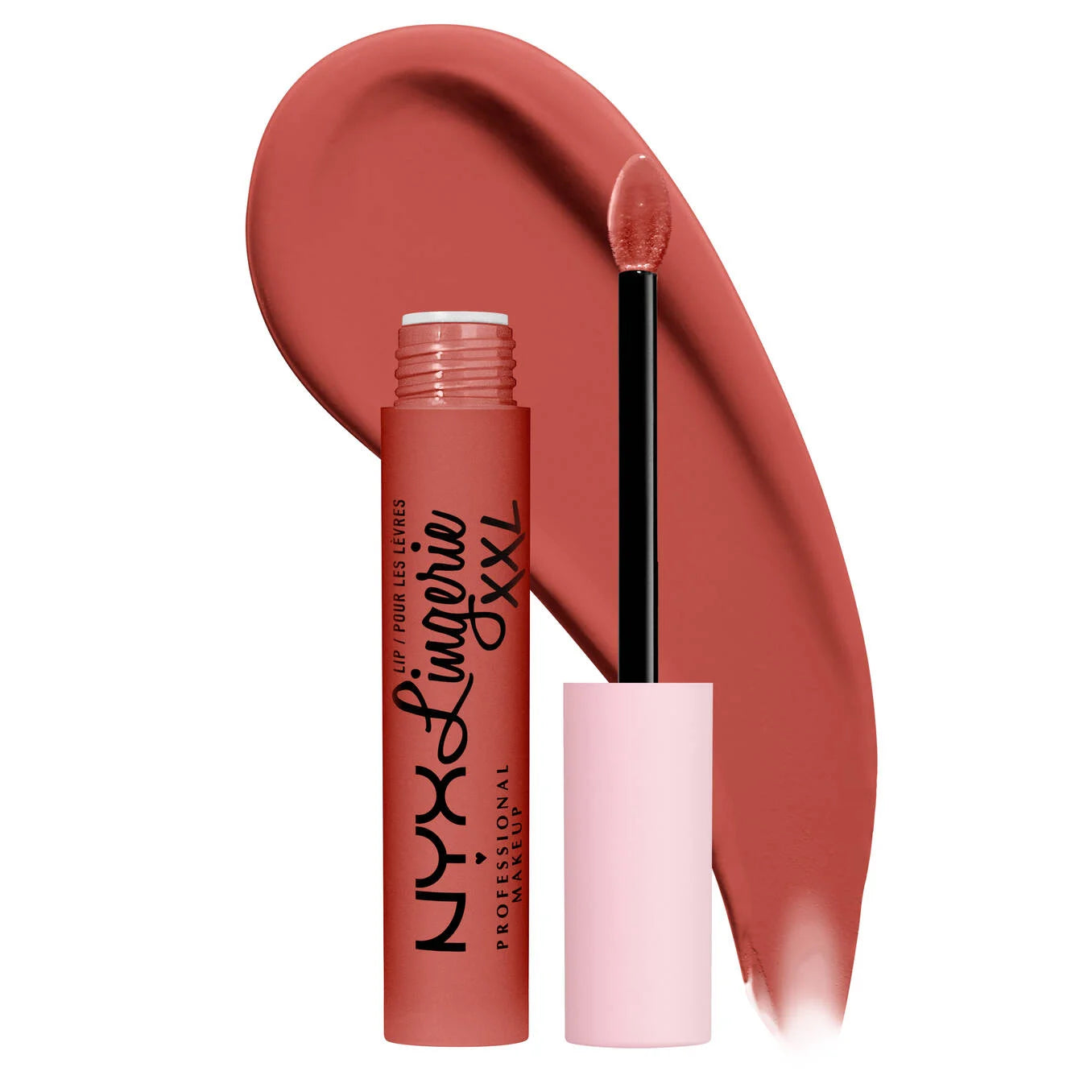 NYX - Lip Lingerie XXL Matte Liquid Lipstick | Pakistan - Peach Flirt image