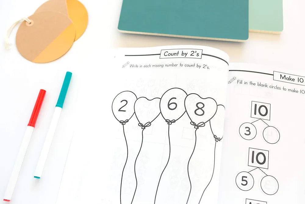 Modern Kid Press - Kindergarten Math Workbook: Kindergarten and 1st Grade Workbook image 3