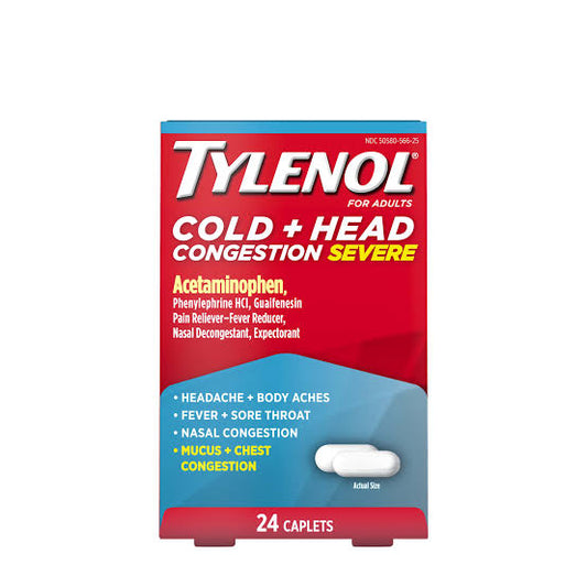 Tylenol - Cold and Head Congestion Severe image 0