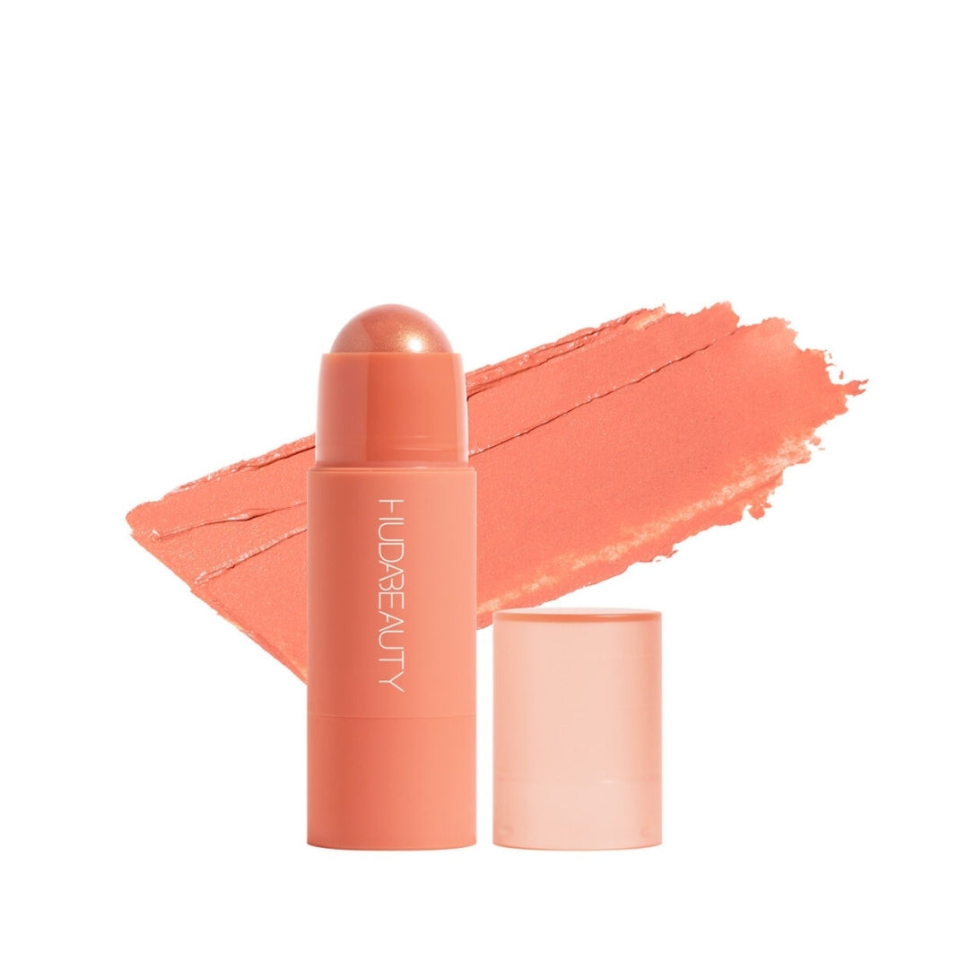 Huda Beauty - Cheeky Tint Blush Stick - Perky Peach image