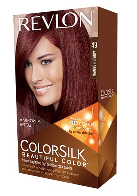 Revlon - Color Silk - Auburn Brown image