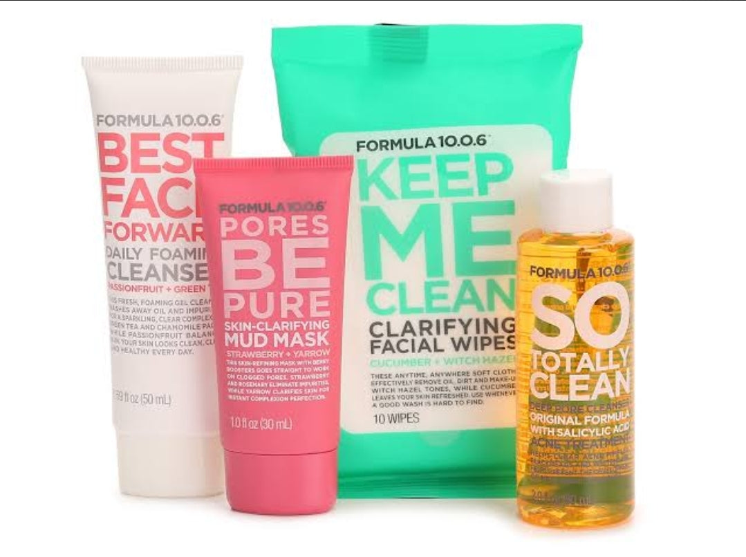 Formula 10.0.6 - Skin Clarifying Clean Getaway Travel Kit image 0